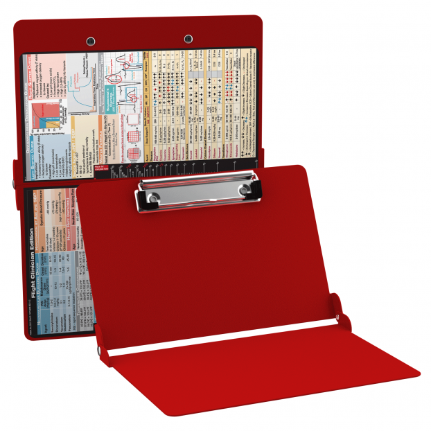 WhiteCoat Clipboard® - Red Flight Medic Edition